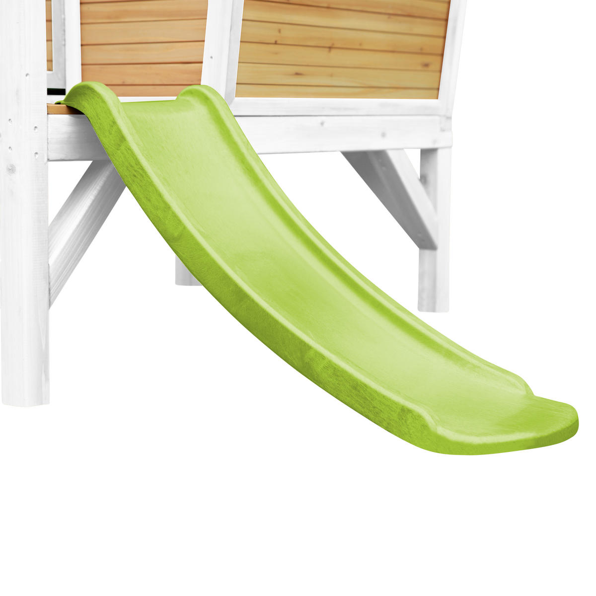 SPIELHAUS ROBIN 264/203/177 cm axi  - Weiss/Braun, Basics, Holz/Kunststoff (264/203/177cm)