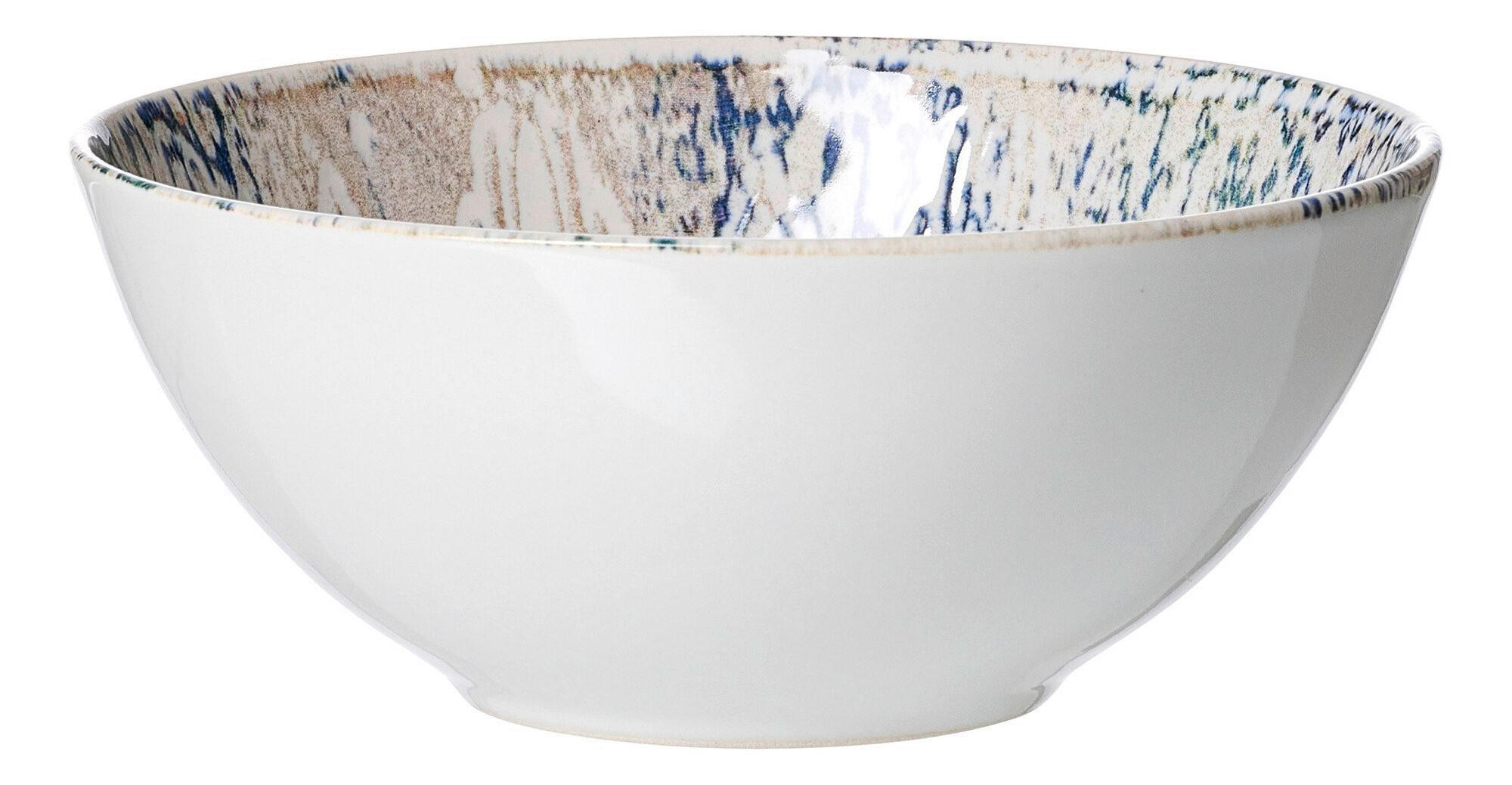MÜSLISCHALE Luigi  - Blau/Beige, LIFESTYLE, Keramik (17/17/7cm) - Ritzenhoff Breker