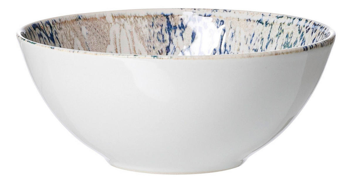 MÜSLISCHALE Luigi  - Blau/Beige, LIFESTYLE, Keramik (17/17/7cm) - Ritzenhoff Breker