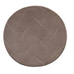 WEBTEPPICH 80 cm Stilo Taupe  - Taupe, Design, Textil (80cm) - Novel