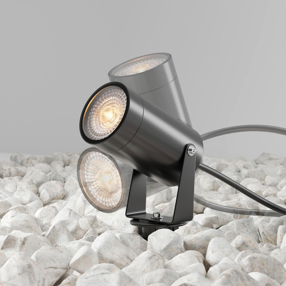 AUßENLEUCHTE - Schwarz, Trend, Metall (9,5/29,5/5,5cm) - MAYTONI