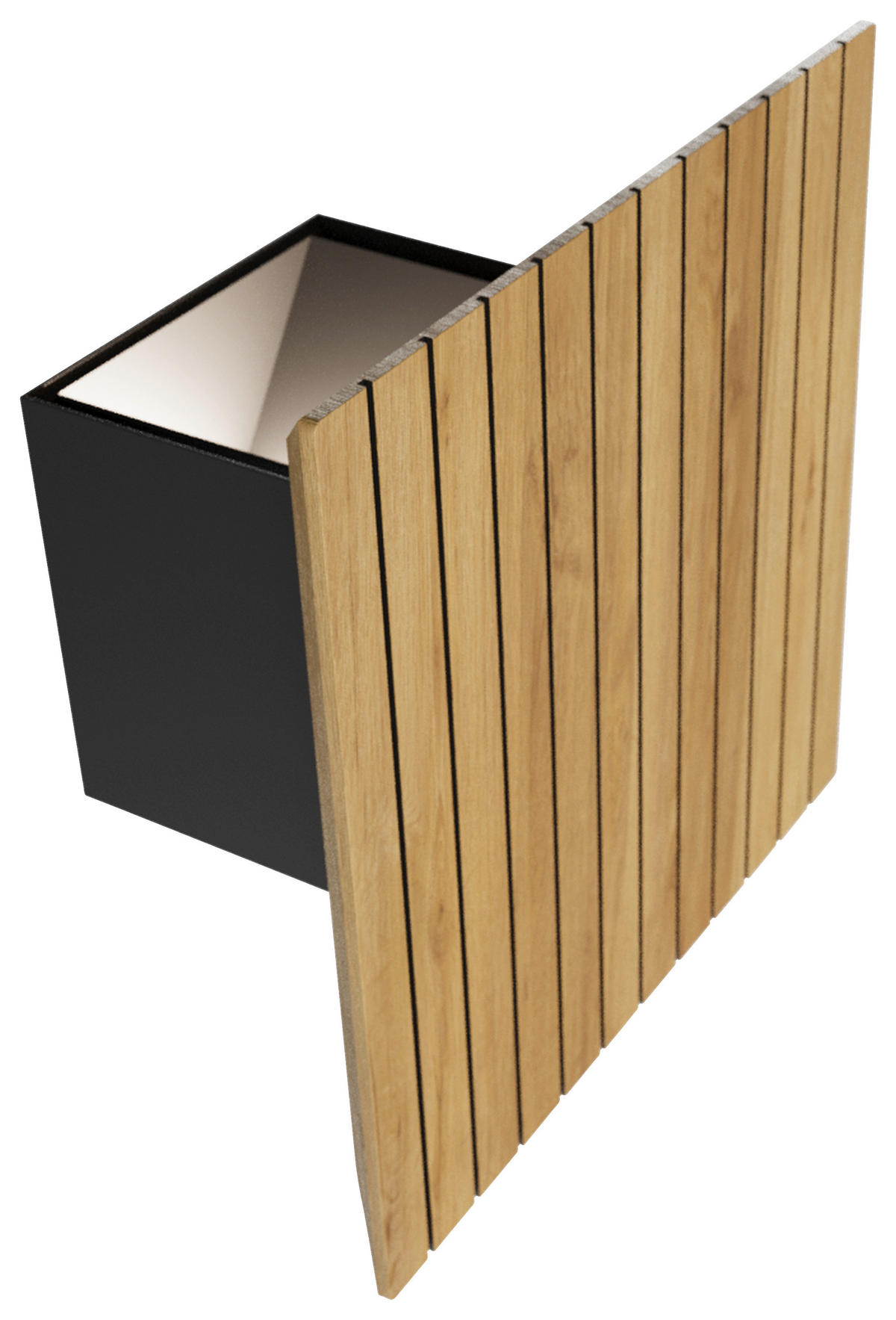 LED-WANDLEUCHTE Saalbach 15/15/15 cm   - Natur (15/15/15cm) - Waldwelt