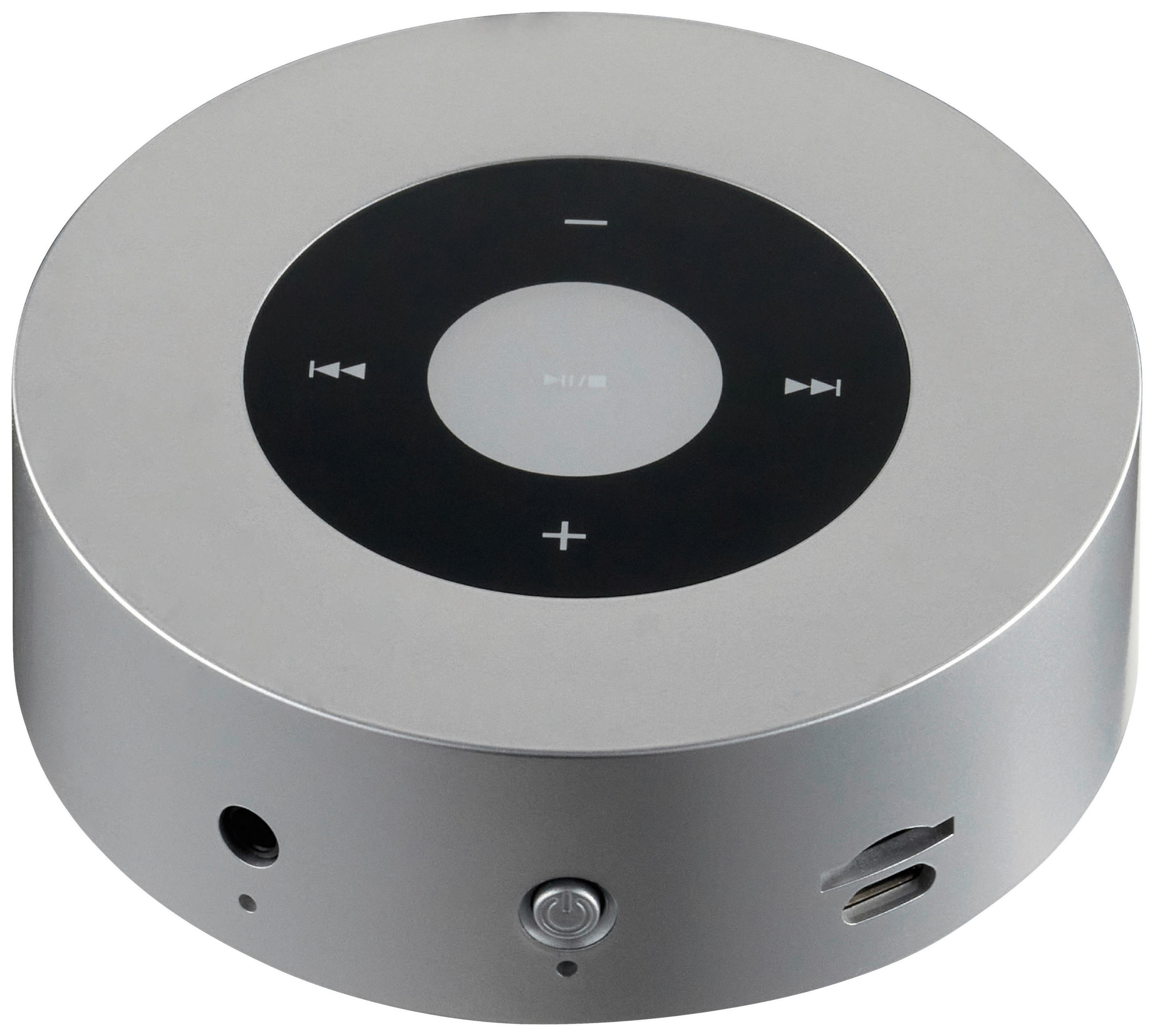 KAMIN-SOUNDBOX - Silberfarben, Basics, Kunststoff (8,5/3,0/8,5cm)