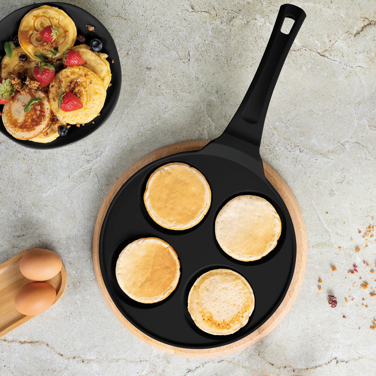 SERPENYŐ 26 cm  - fekete, Basics, fém (26cm) - Berlinger Haus