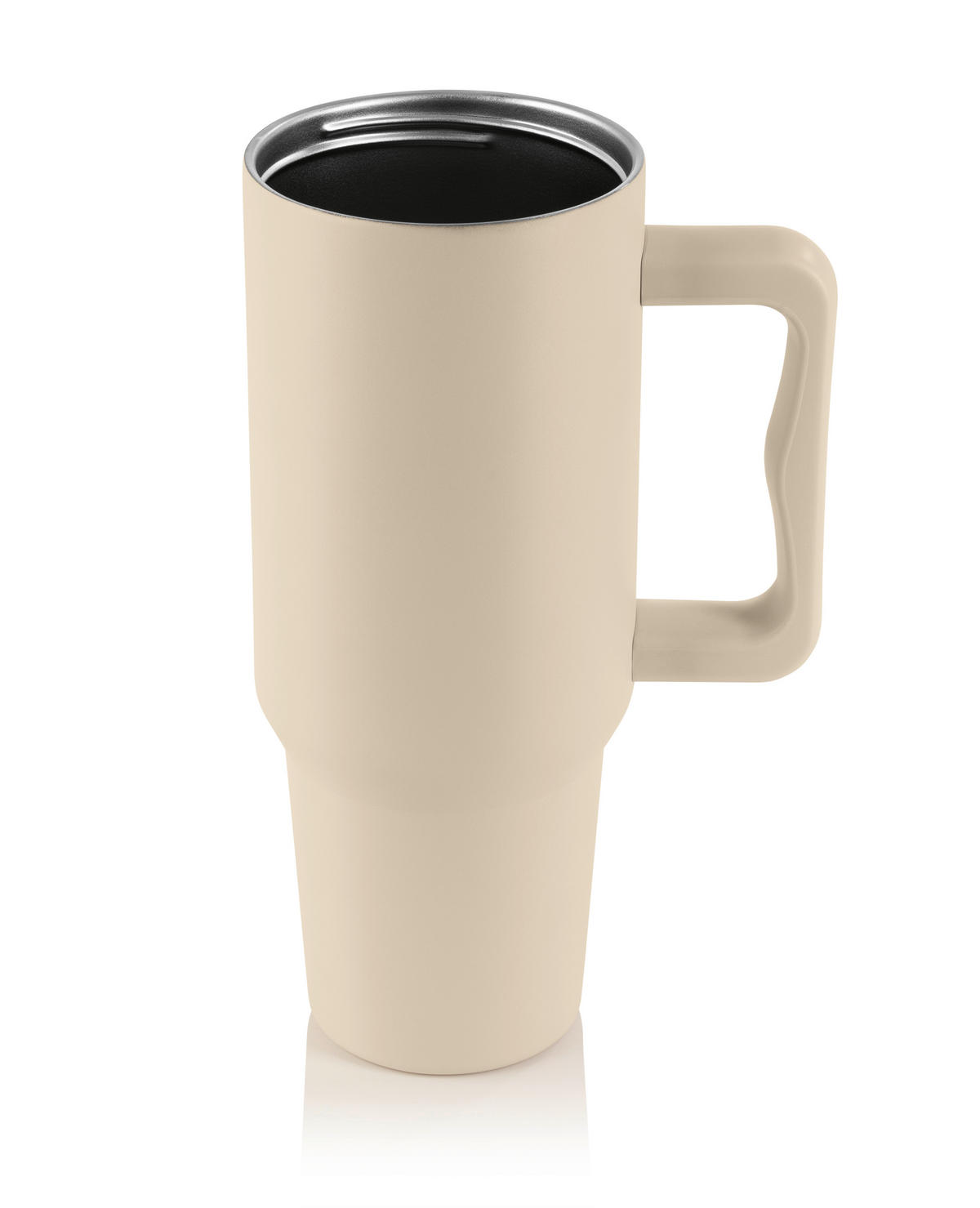 THERMOBECHER GOURMETMAXX 1,2 L  - Beige, Basics, Kunststoff/Metall (15,5/11/27cm)