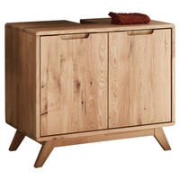 WASCHBECKENUNTERSCHRANK 70/60/40 cm  - Wildeiche, Basics, Holz (70/60/40cm) - Linea Natura