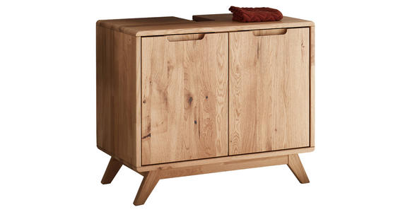 WASCHBECKENUNTERSCHRANK 70/60/40 cm  - Wildeiche, Basics, Holz (70/60/40cm) - Linea Natura