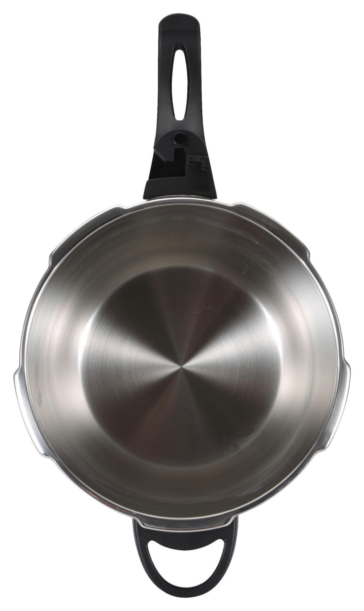 SCHNELLKOCHTOPF  9 l 24 cm  - Silberfarben/Schwarz, Basics, Kunststoff/Metall (24cm)