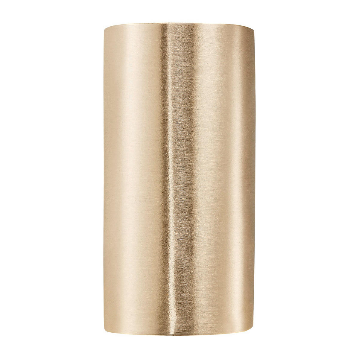 AUßENWANDLEUCHTE 8,7/10/17,2 cm   - Messingfarben, Design, Metall (8,7/10/17,2cm) - Nordlux