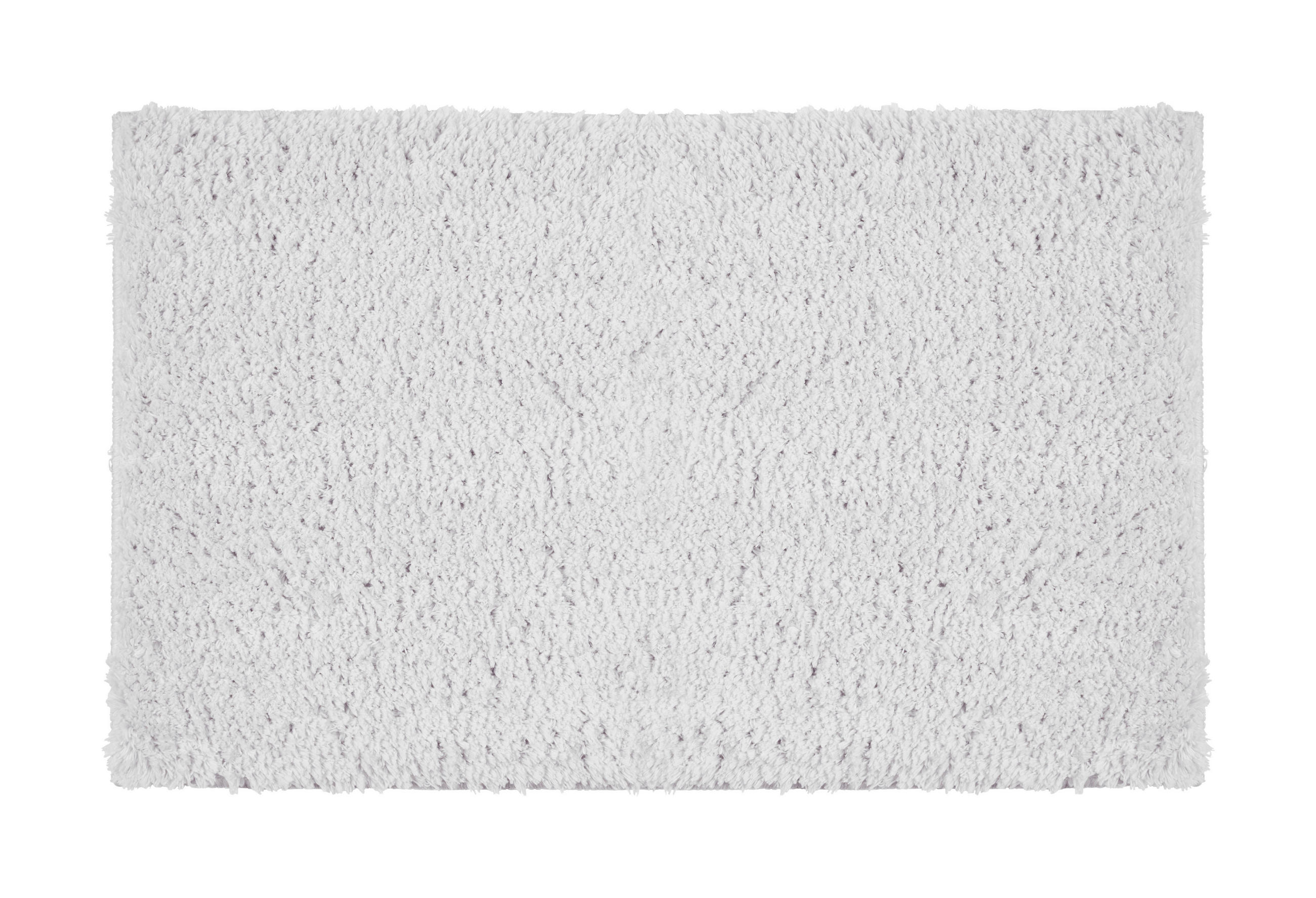 BADEMATTE  50/80 cm  Silberfarben   - Silberfarben, Basics, Naturmaterialien/Textil (50/80cm) - Boxxx