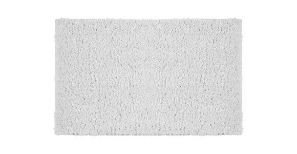 BADEMATTE Silberfarben 50/80 cm - Silberfarben, Basics, Naturmaterialien/Textil (50/80cm) - Boxxx