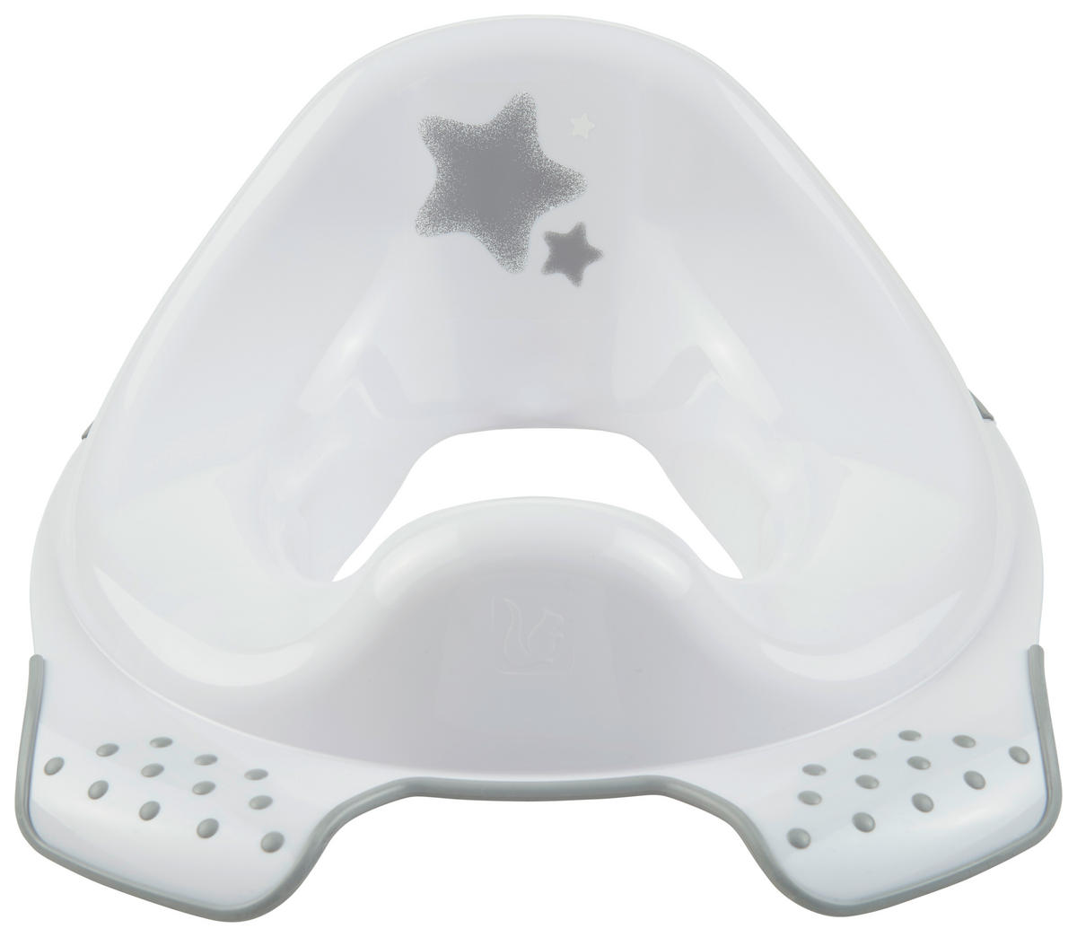 NASTAVAK ZA WC ŠKOLJKU  STARS  - bijela/siva, Basics, plastika (30/40/15cm) - My Baby Lou