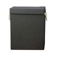 KORB  - Dunkelgrau/Schwarz, LIFESTYLE, Textil (44/50/35cm) - Landscape