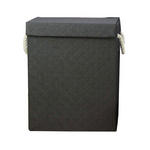 REGALKORB   - Dunkelgrau/Schwarz, Basics, Papier/Textil (44/50cm) - Landscape