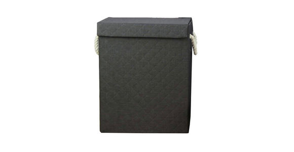 KORB  - Dunkelgrau/Schwarz, LIFESTYLE, Textil (44/50/35cm) - Landscape