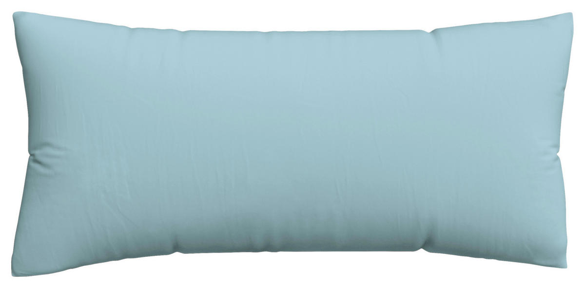 KOPFPOLSTERBEZUG KNITTED JERSEY 40/80 cm  - Hellblau, Basics, Textil (40/80cm) - Schlafgut