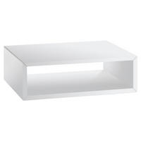 NACHTTISCH Buche massiv Weiß  - Weiß, Design, Holz (50/16/41cm) - Hasena