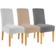 STUHLBEZUG - Hellgrau, Design, Textil (40/45/65cm) - Novel