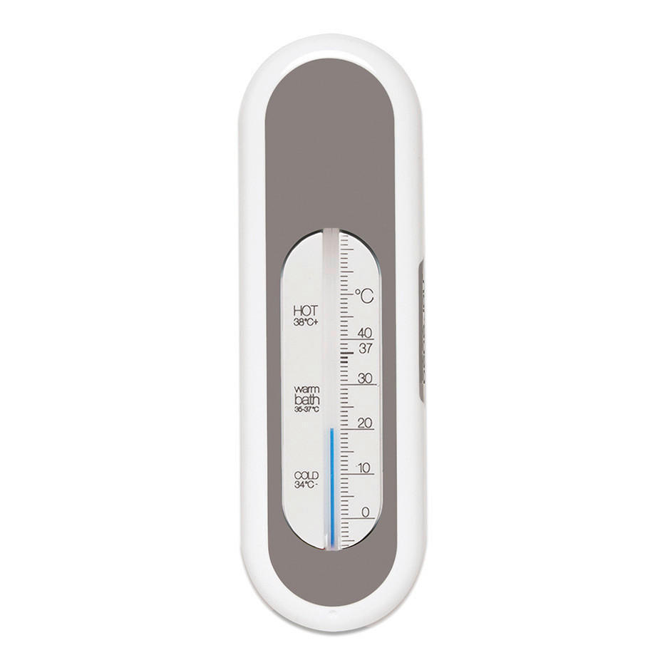BADETHERMOMETER  Chalk Brown  - Graubraun, Basics, Kunststoff (16,5/5/1,3cm) - Bebe Jou