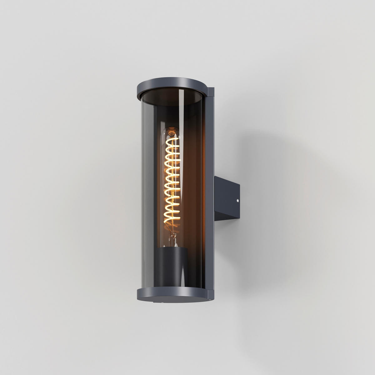 WANDLEUCHTE Conf 10/14.6/28.2 cm  - Graphitfarben, Design, Metall (10/14.6/28.2cm) - MAYTONI