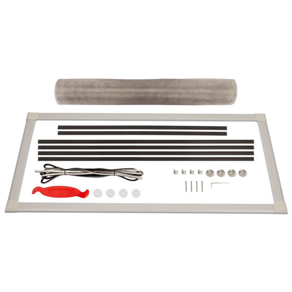 LICHTSCHACHTABDECKUNG - Weiß/Grau, Basics, Metall (40-60/80-140cm)