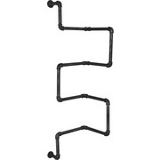 ECKREGAL in 30/120/45 cm Grau - Grau, Trend, Metall (30/120/45cm) - Ambia Home