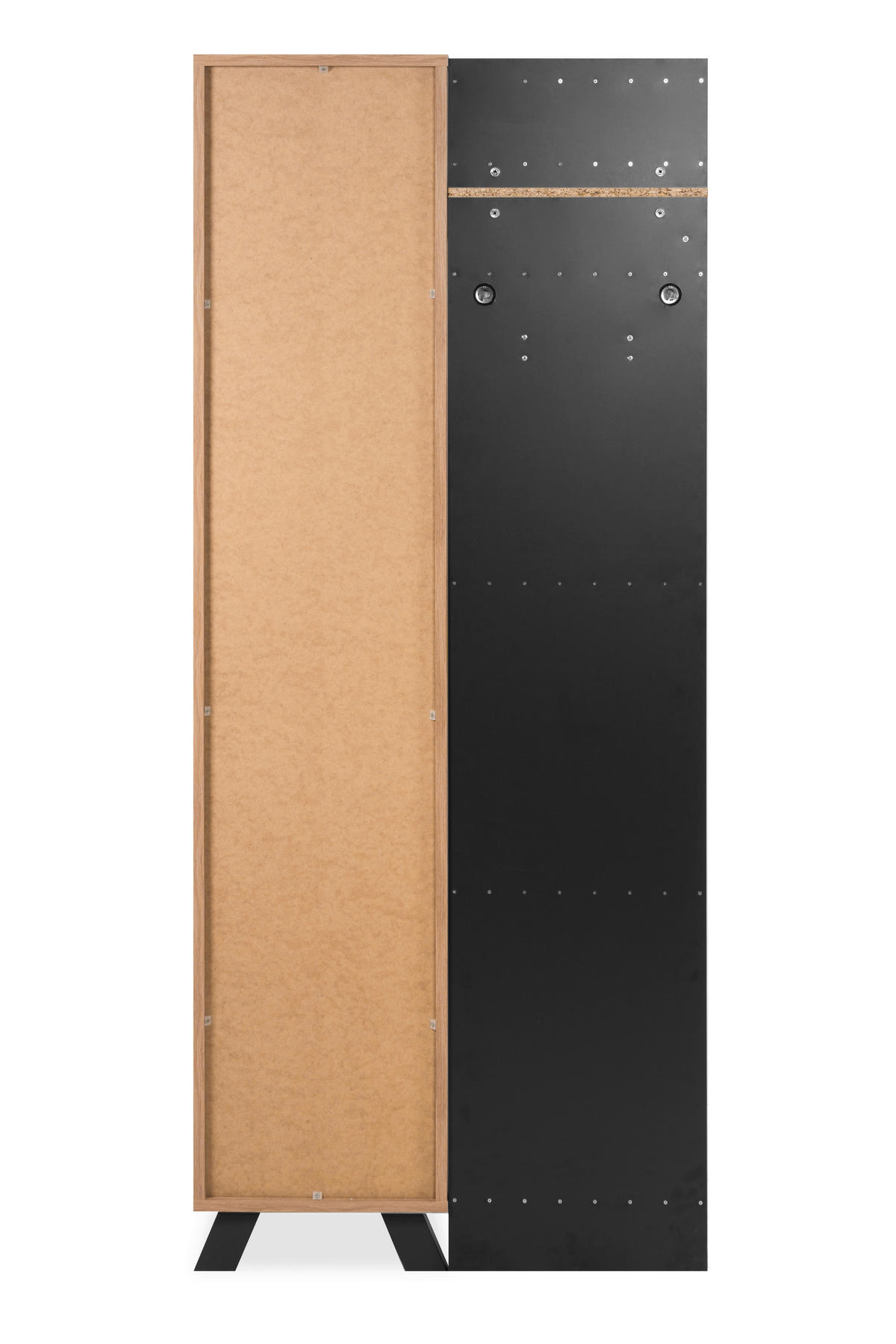 GARDEROBE  in 80/190/37 cm  - Anthrazit, Design, Holzwerkstoff (80/190/37cm) - MID.YOU
