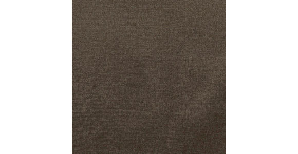 ECKSOFA Braun Samt Rückenkissen, Rücken echt  - Schwarz/Braun, Design, Textil/Metall (200/241cm) - Carryhome