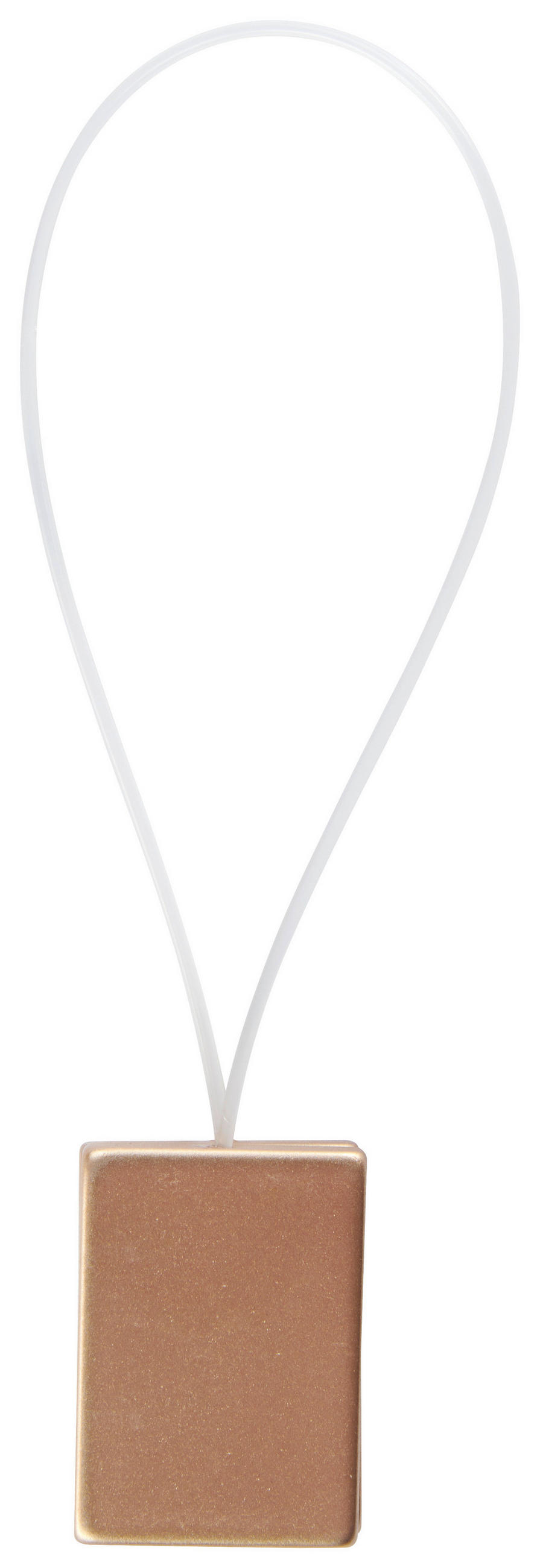 FÜGGÖNYELKÖTŐ  - aranyszínű, Basics, műanyag (3,5/5cm) - Homeware