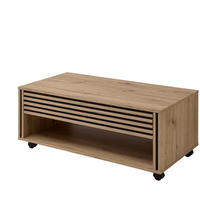 COUCHTISCH in Holzwerkstoff 60/90/42 cm  - Eiche Artisan, Design, Holzwerkstoff (60/90/42cm) - MID.YOU