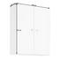 HÄNGESCHRANK - Chromfarben/Weiß, KONVENTIONELL, Holzwerkstoff (50/63/20cm) - Xora HÄNGESCHRANK - Chromfarben/Weiß, KONVENTIONELL, Holzwerkstoff (50/63/20cm) - Xora