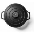 KOCHTOPF 4.26 L  - Edelstahlfarben/Creme, Basics, Metall (24/10,5cm) - Homeware Profession.