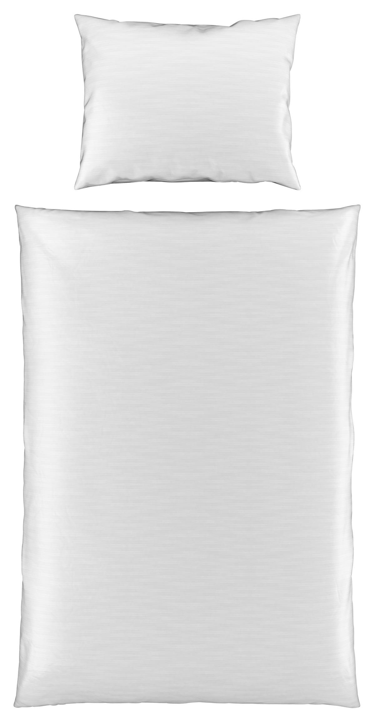 POSTELJNINA AUSTIN 140/200 cm saten krem barve  - krem barve, Basics, tekstil (140/200cm) - Bio:Vio
