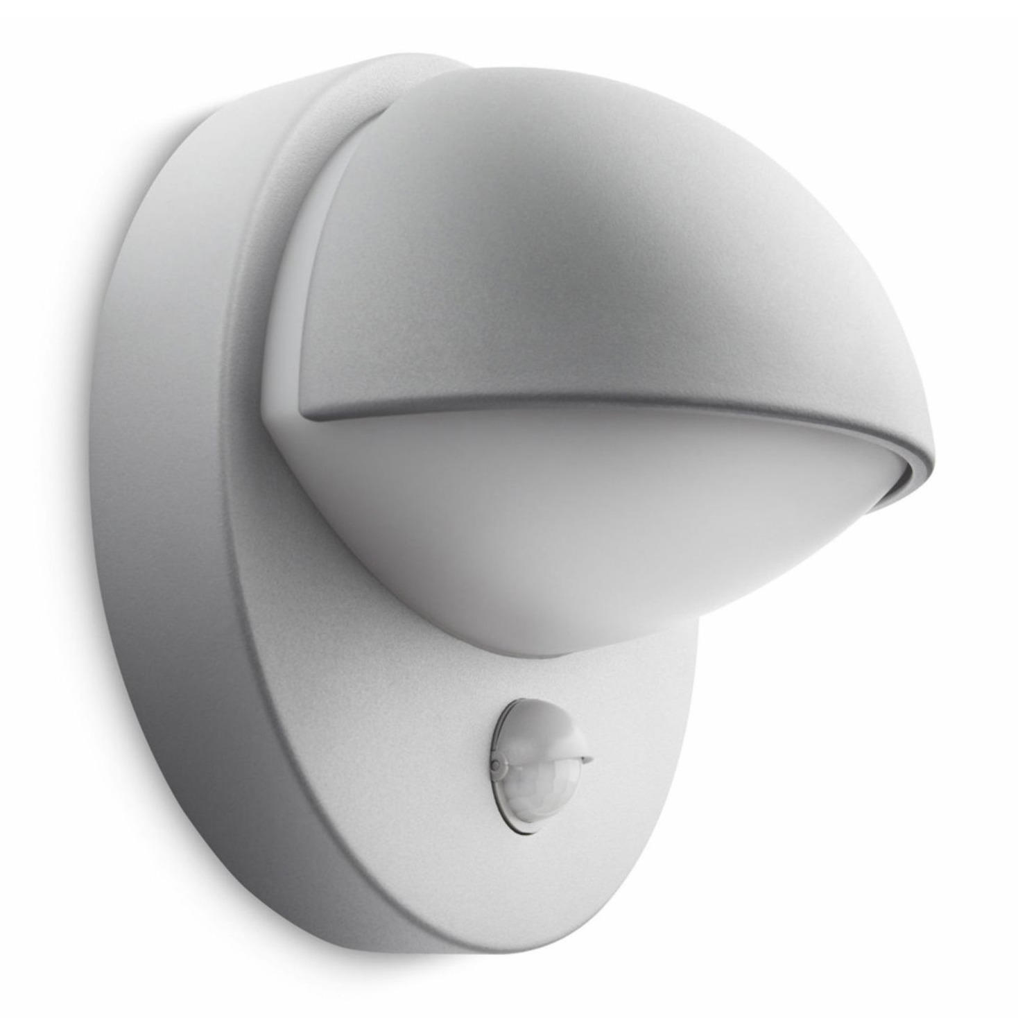 ZUNANJA STENSKA SVETILKA  JUNE 19,5/19,5/13,5 cm            - siva, Basics, kovina (19,5/19,5/13,5cm) - Philips