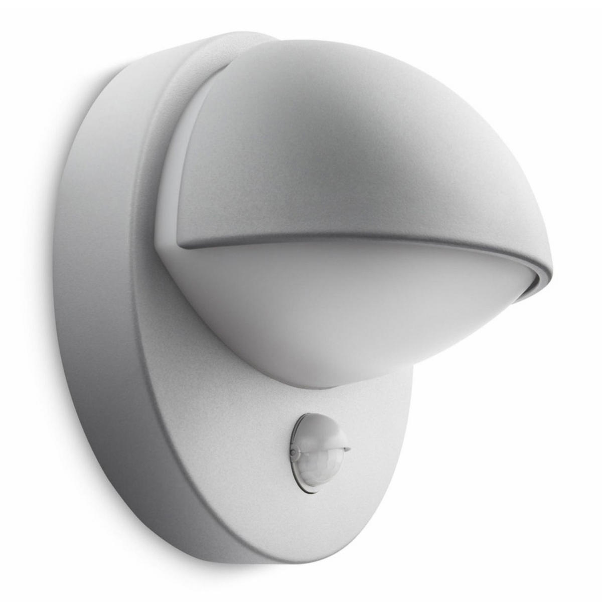 ZUNANJA STENSKA SVETILKA  JUNE 19,5/19,5/13,5 cm            - siva, Basics, kovina (19,5/19,5/13,5cm) - Philips