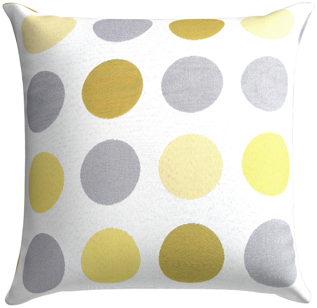OUTDOORPOUF in  Uni  - Hellgrau, Basics, Textil (45/45cm)