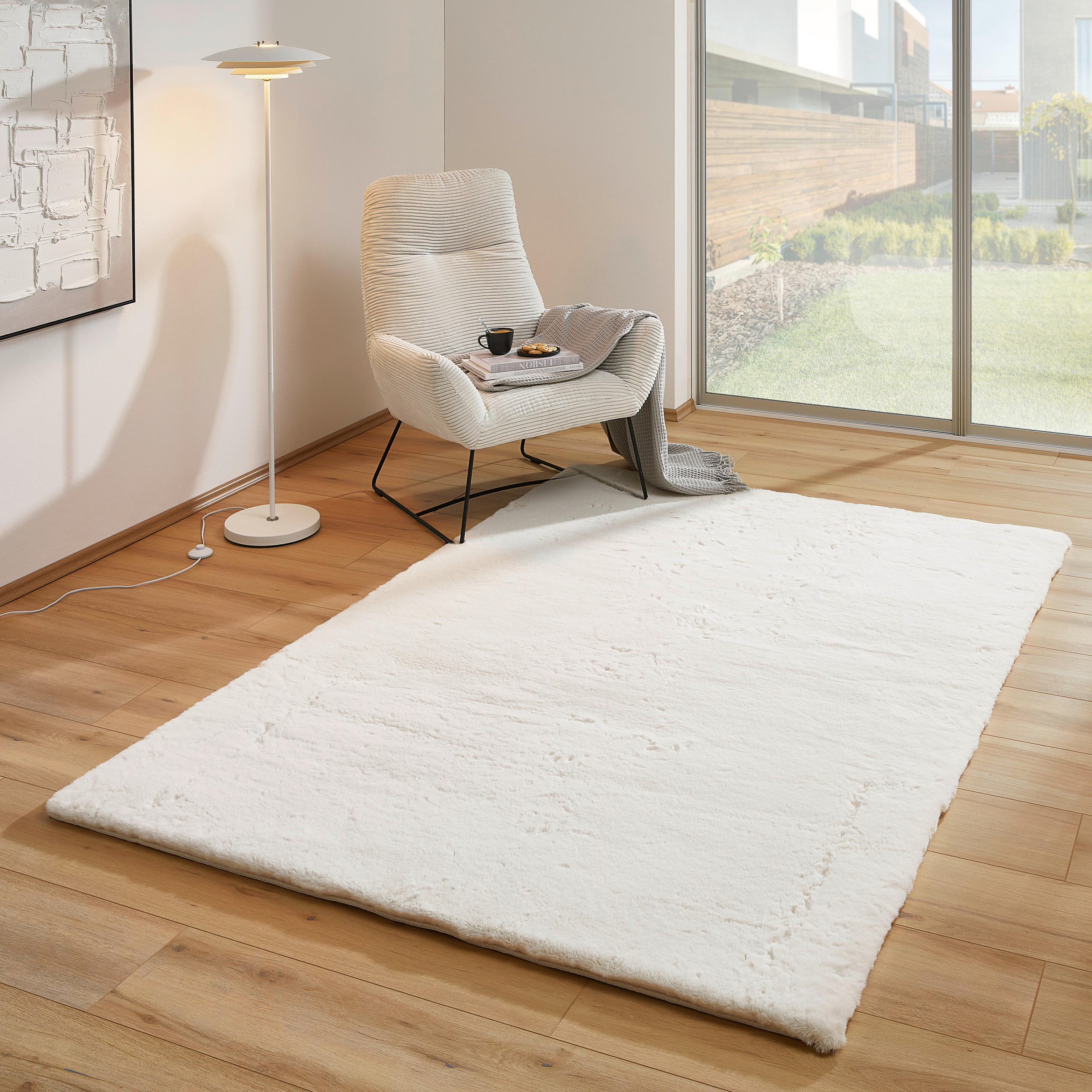 HOCHFLORTEPPICH 160/230 cm Sapa  - Beige, Basics, Textil (160/230cm) - Novel