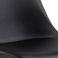 STUHL Schwarz  - Schwarz, Trend, Kunststoff/Textil (48,5/85,5/54cm) - Carryhome