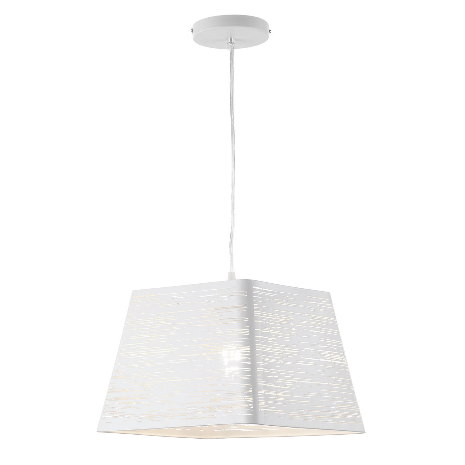 HÄNGELEUCHTE 31/110 cm  - Weiß, Trend, Metall (31/110cm)