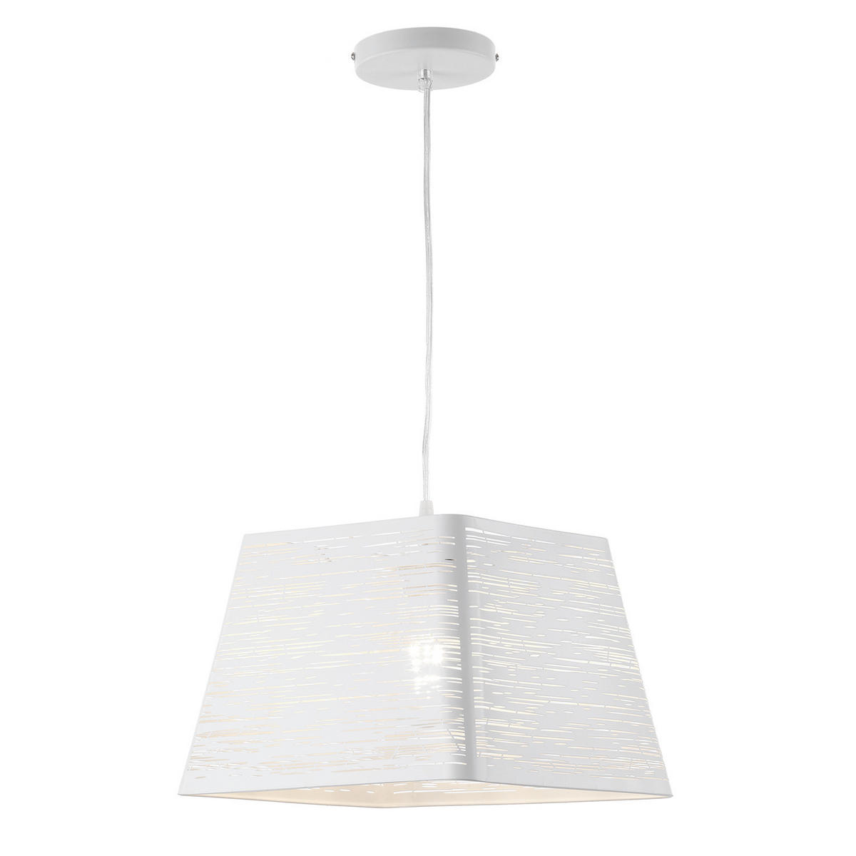 HÄNGELEUCHTE 31/110 cm   - Weiß, Trend, Metall (31/110cm)