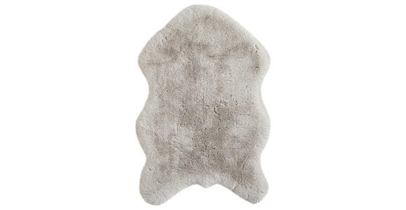 KUNSTFELL 60/90 cm Luna New - Silberfarben, Trend, Textil (60/90cm) - Novel