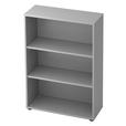 AKTENSCHRANK 80/114,4/34,6 cm  - Grau, KONVENTIONELL, Holzwerkstoff (80/114,4/34,6cm) - Venda