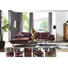 WOHNLANDSCHAFT in Leder Brombeere - Anthrazit/Brombeere, Design, Leder/Metall (255/325cm) - Dieter Knoll WOHNLANDSCHAFT in Leder Brombeere - Anthrazit/Brombeere, Design, Leder/Metall (255/325cm) - Dieter Knoll