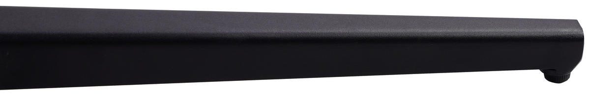 ARMLEHNSTUHL  in Eisen Webstoff Echtleder pigmentiert  - Schwarz/Grau, KONVENTIONELL, Leder/Textil (65/88/65cm) - Livetastic