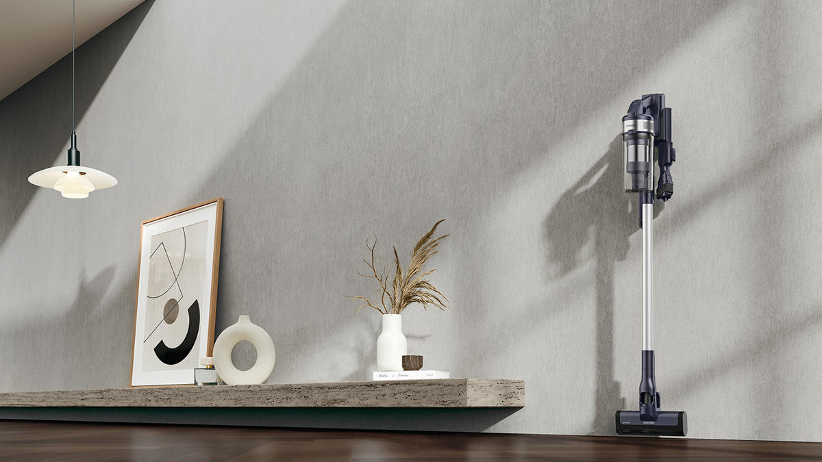 AKKU-BODENSTAUBSAUGER VS15A60AGR5/GE  - Silberfarben/Schwarz, Basics, Kunststoff/Metall (30,8/32,8/55cm) - Samsung