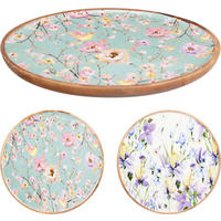 DEKORAČNÝ TANIER  - viacfarebná, Basics, drevo (25/25/1.5cm)