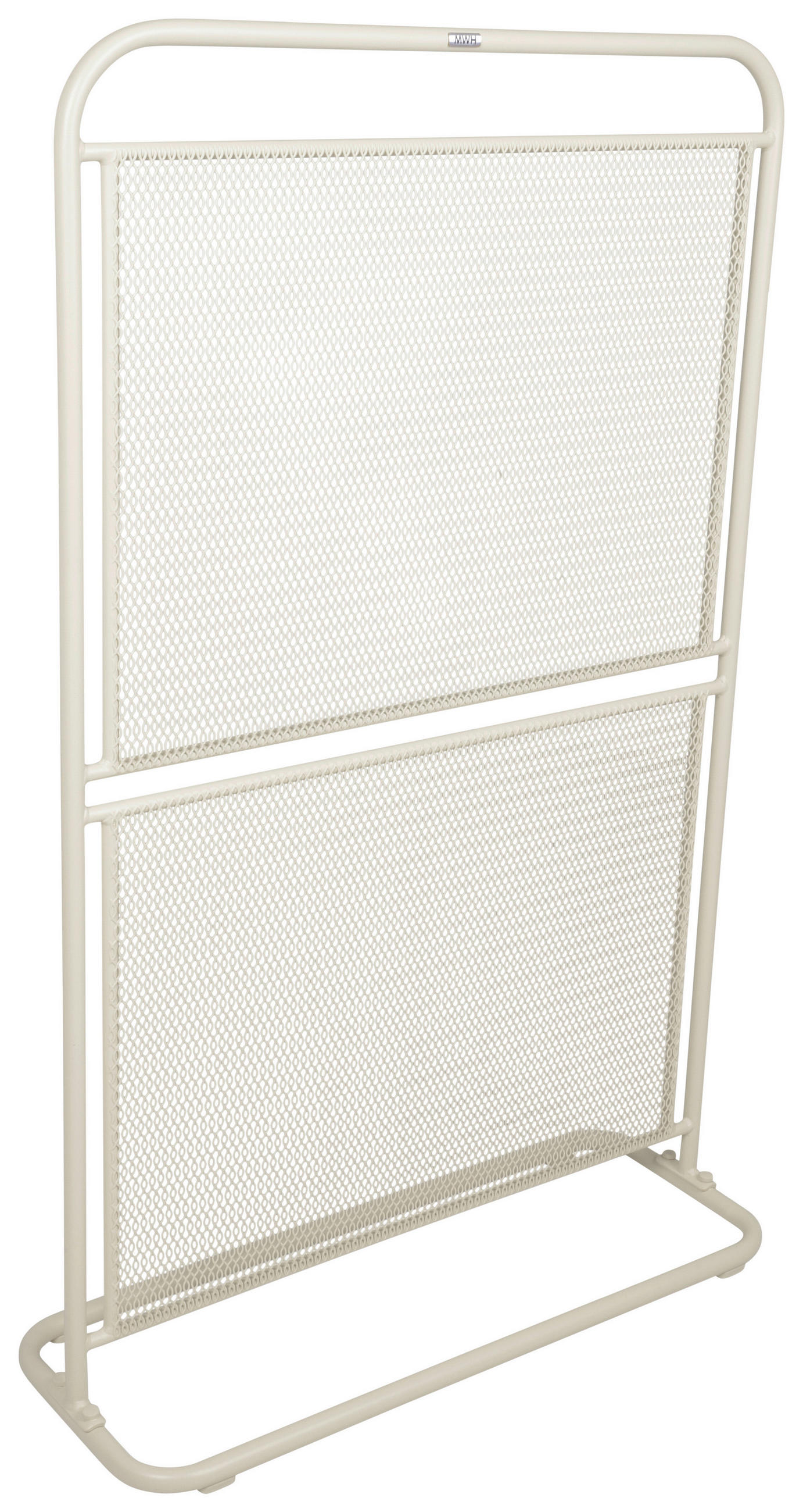 SICHTSCHUTZ - Beige, MODERN, Metall (80/124/30cm) - Gardenson