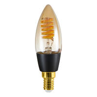 LED-LEUCHTMITTEL   E14 4,9 W  - Dunkelgelb, Basics, Glas (3,5/11,4cm) - Eglo