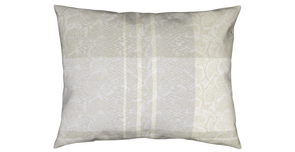 Bettwäsche Adelheid 140/200cm - Taupe/Blau, KONVENTIONELL, Textil (140/200cm) - Ombra
