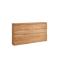 HÄNGESCHUHSCHRANK Asteiche vollmassiv Eichefarben  - Eichefarben, Natur, Holz (160/84/24cm) - Linea Natura